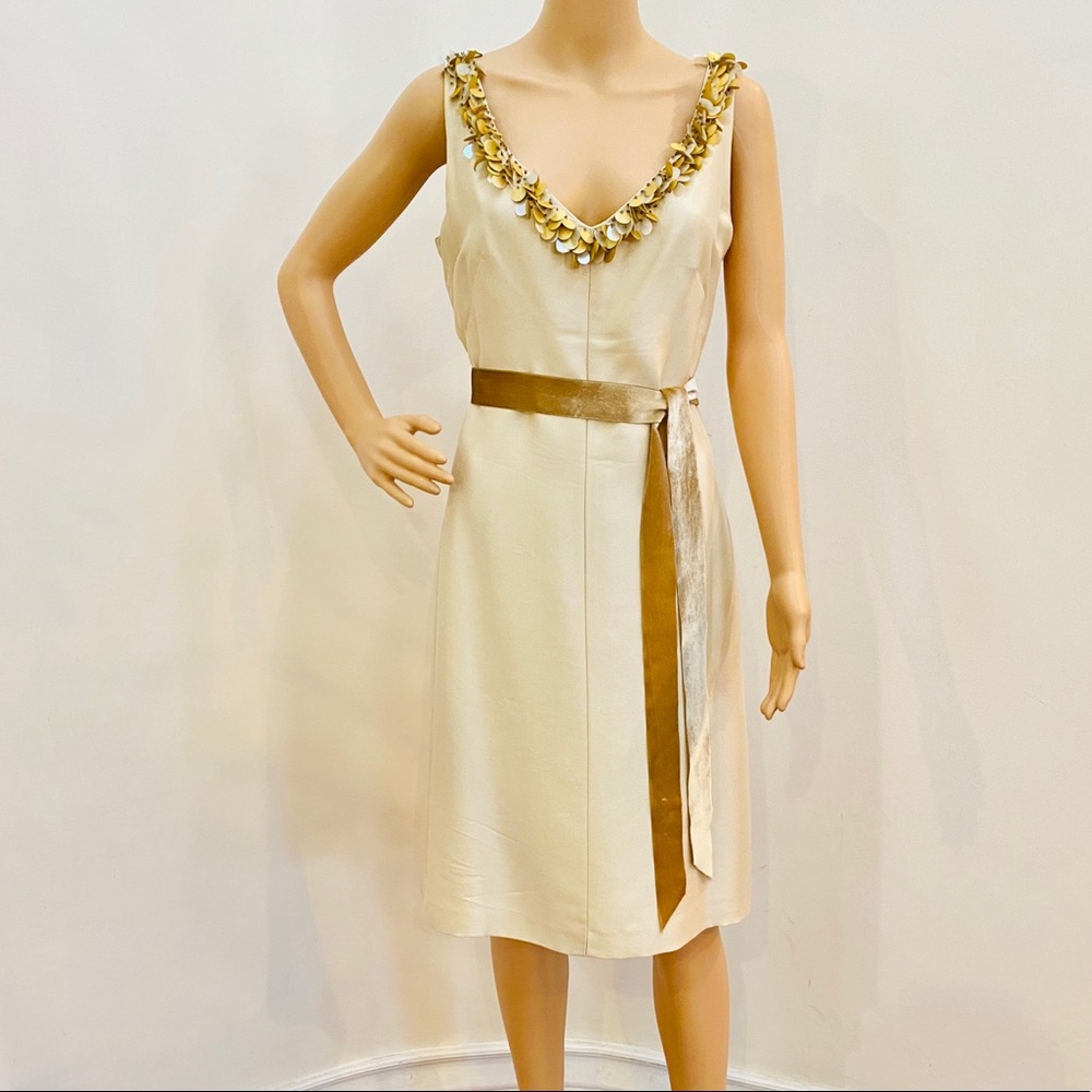 Banana Republic Creamy Cocktail Dress
